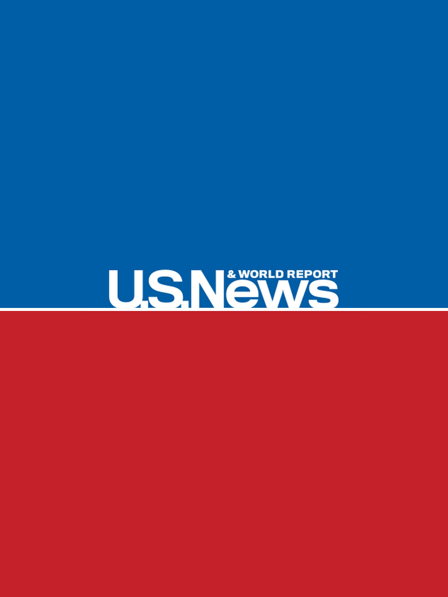 U.S. News and World Report logo for United Theranostics prostate cancer treatment coverage